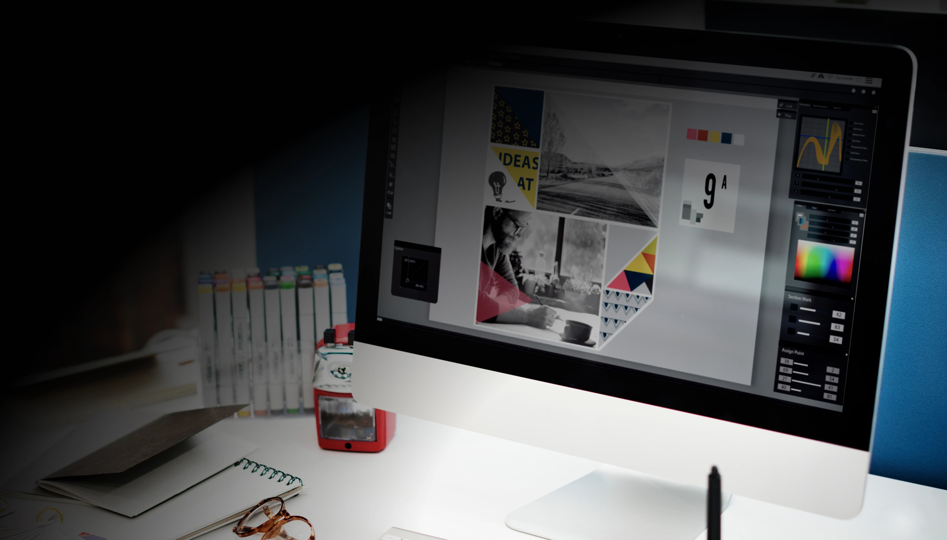 BRAND & IDENTITY background